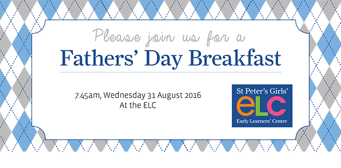 ELC Fathers Day invitation NR