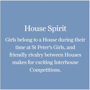House Spirit – St Peter's Girls' School